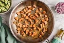 Greek Chicken Bites – 10 Minute Meal